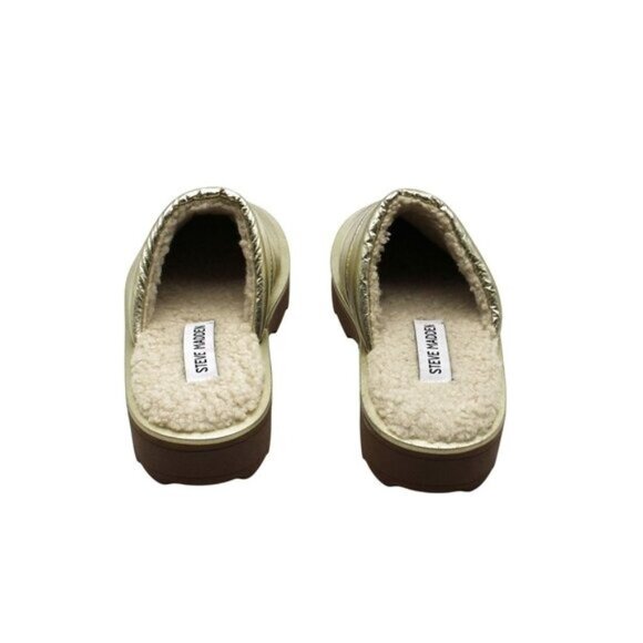 Chex Womens Quilted Faux Fur Lined Slide Slippers - Picture 8 of 8